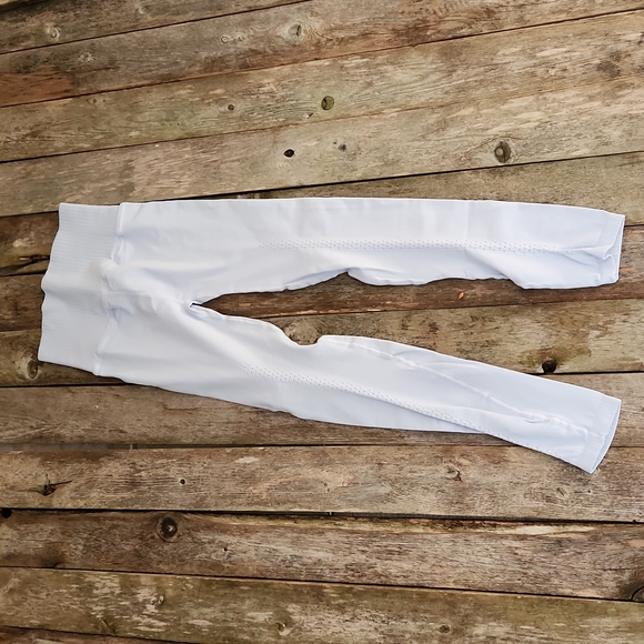 Free People High Rise 7/8 Length Good Karma Leggings Spring Showers M/L FP066 - Picture 5 of 8